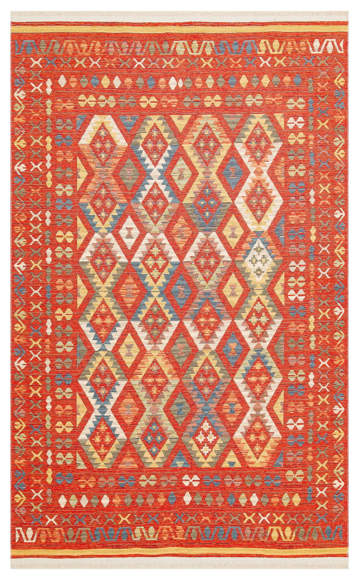NOMAD NMD 08 LIGHT MULTY Çift Taraflı Kullanıma Uygun Yıkanabilir Otantik Kilim