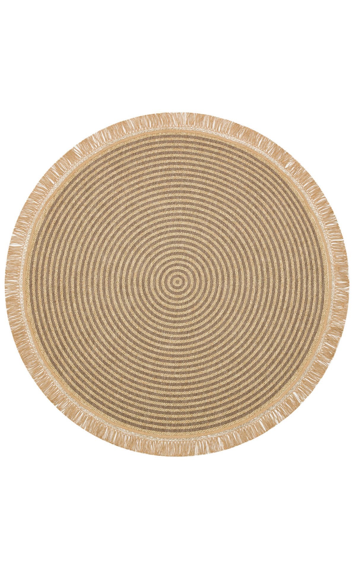 BROOKLYN BRK 07 GREY Q Hasır Görünümlü Kaymaz Renkli Dokuma Modern Kilim