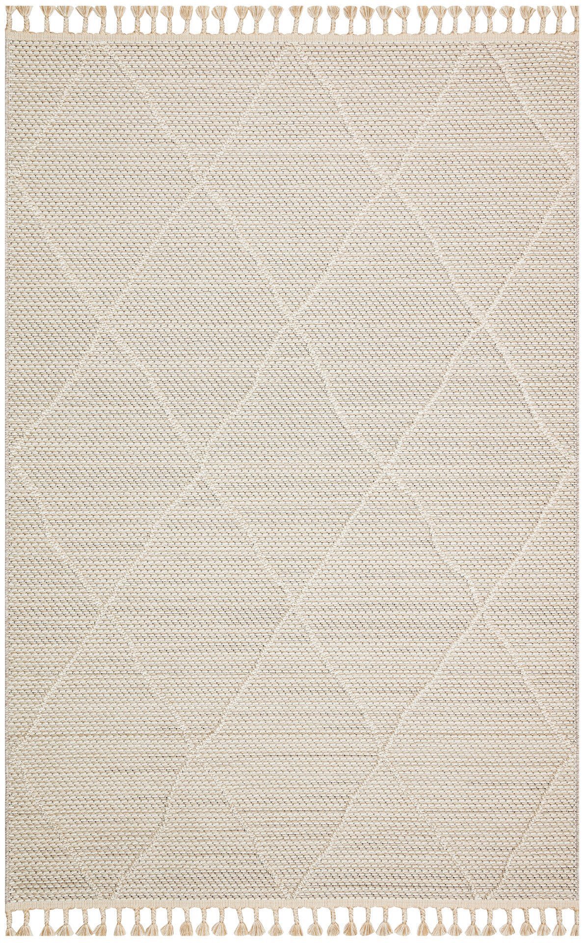 SOHO SH 02 BEIGE Hav Toz Vermez Hasır Dokuma Modern Makine Halısı