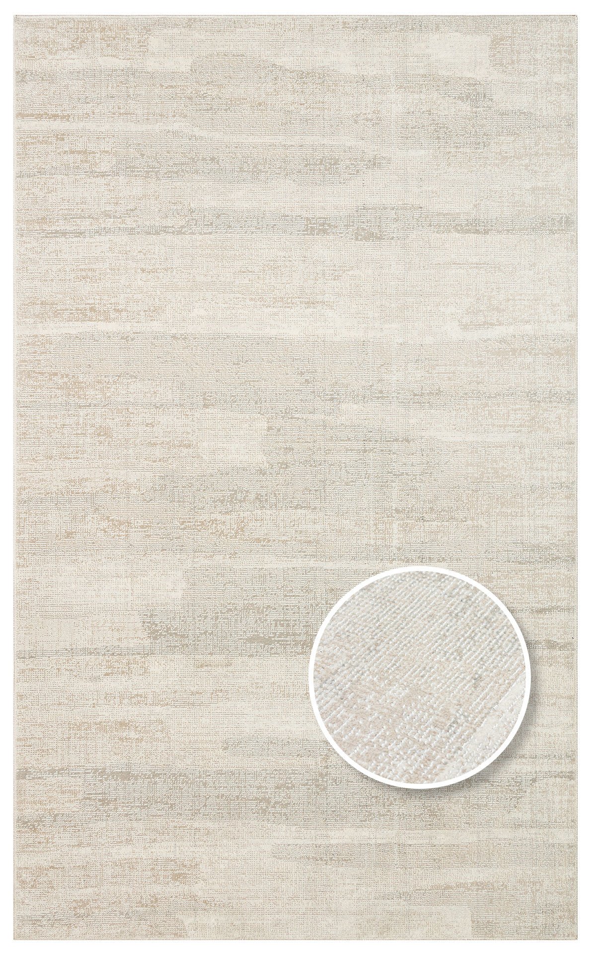 KALAHARI KLH 01 GREY BEIGE Özel Dokuma Tekniği ile Üretilen Modern Sade Desenli Makine Halısı