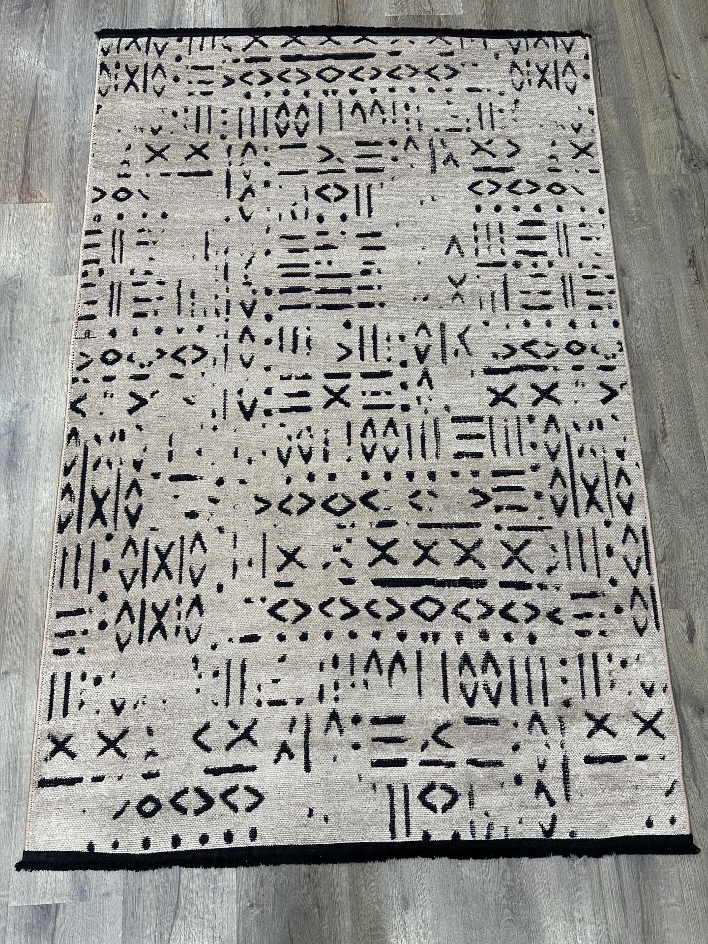 TP01 VIZON Dekoratif Kilim Çamaşır Makinasında Yıkanabilir