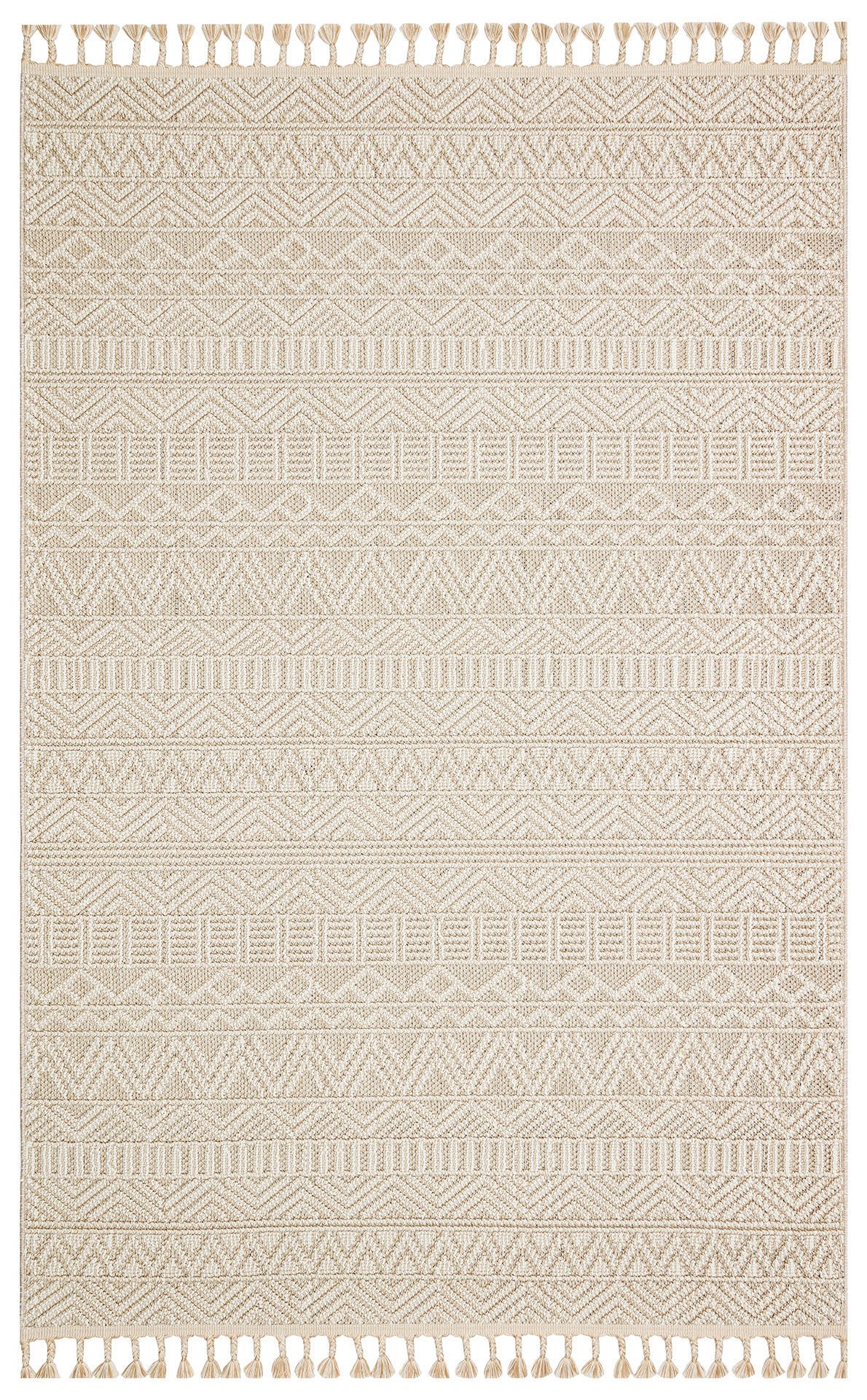 SOHO SH 14 BEIGE Hav Toz Vermez Hasır Dokuma Modern Makine Halısı