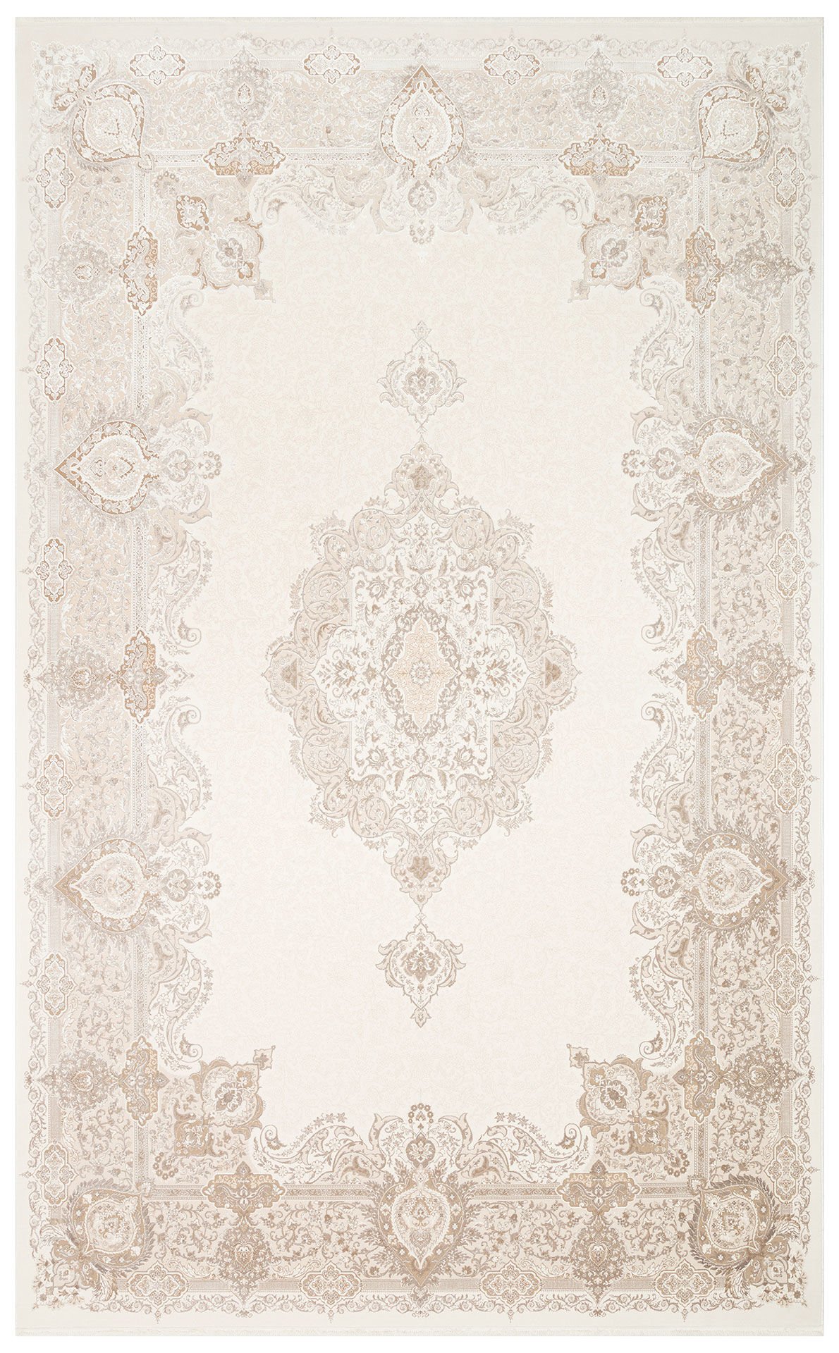 PALMIRA PLM 01 CREAM BEIGE Yüksek Kaliteli Sık Dokuma Modern Salon Halısı