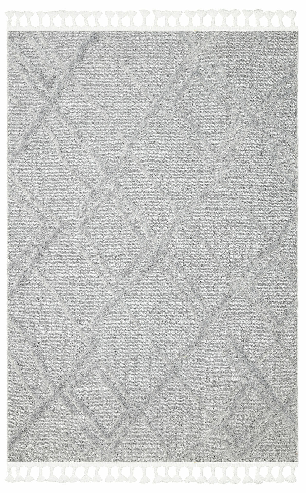 TERAZZO TRZ 03 GREY Hav Toz Vermez Yumuşak Dokulu Makine Halıları