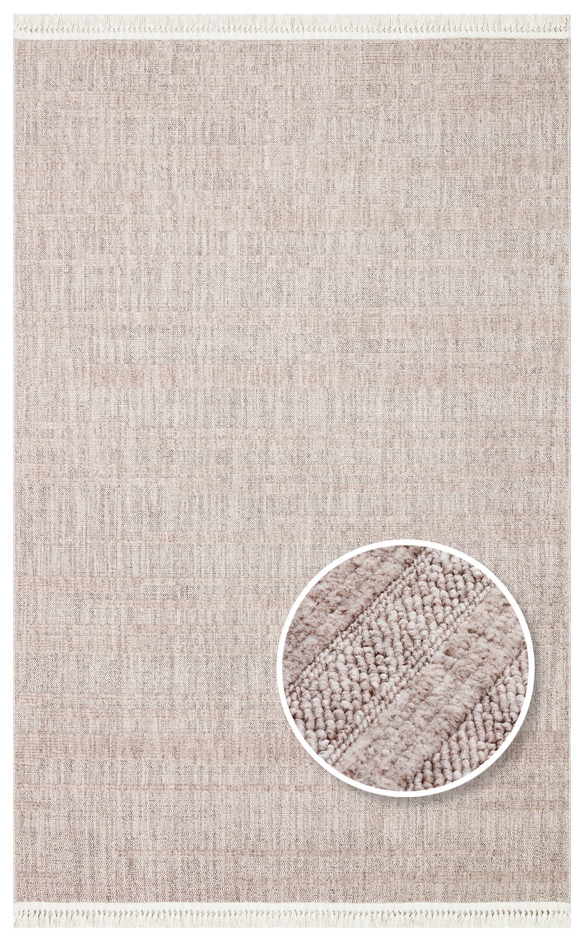JOY JOY 01 GREY Hav Toz Vermeyen Yumuşak Dokulu Etnik Desenlere Sahip Modern Halı