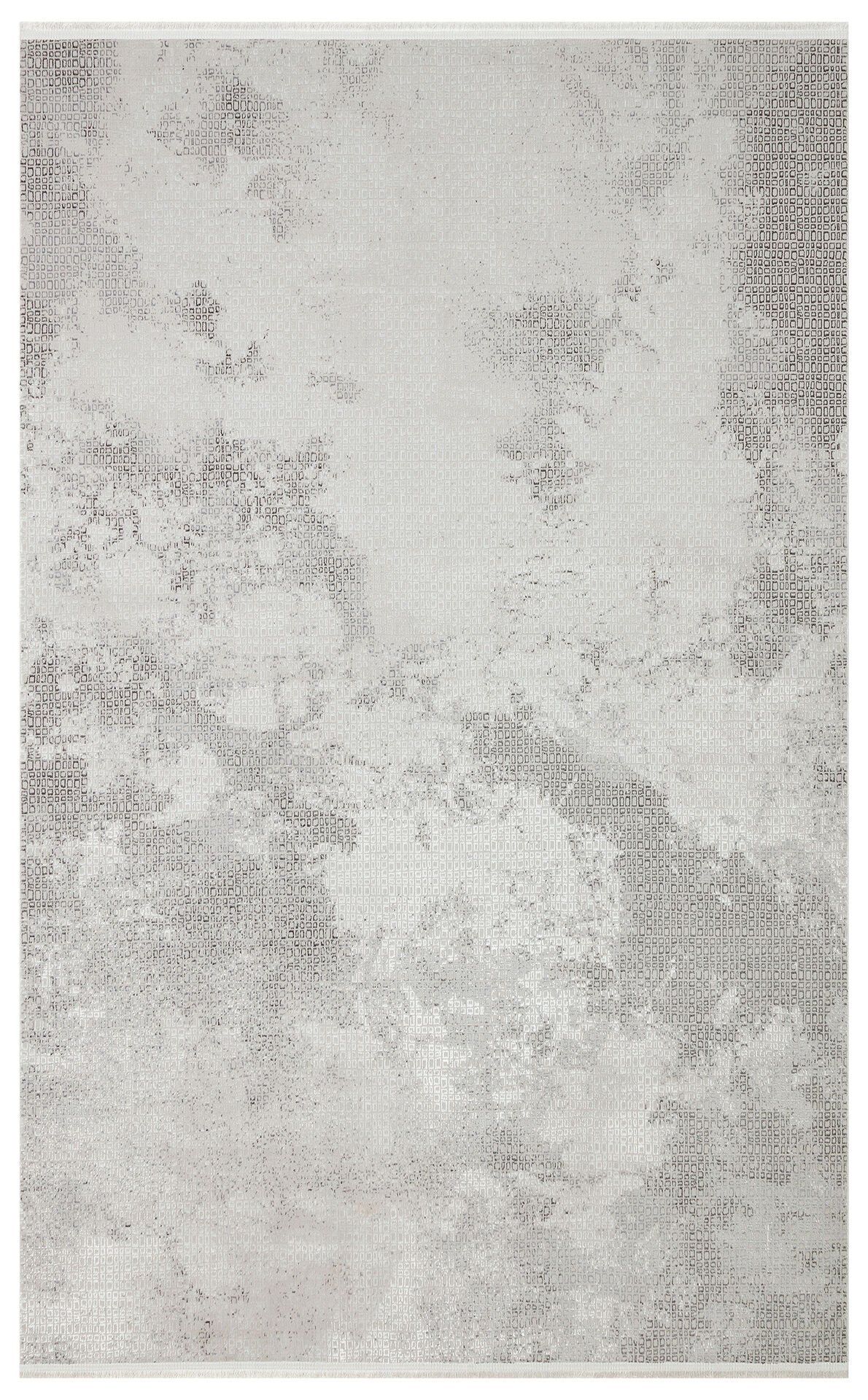 SATEEN ST 108 D.GREY Hav Toz Vermez Yıkanabilir Kaymaz İnce Dokuma Modern Halı