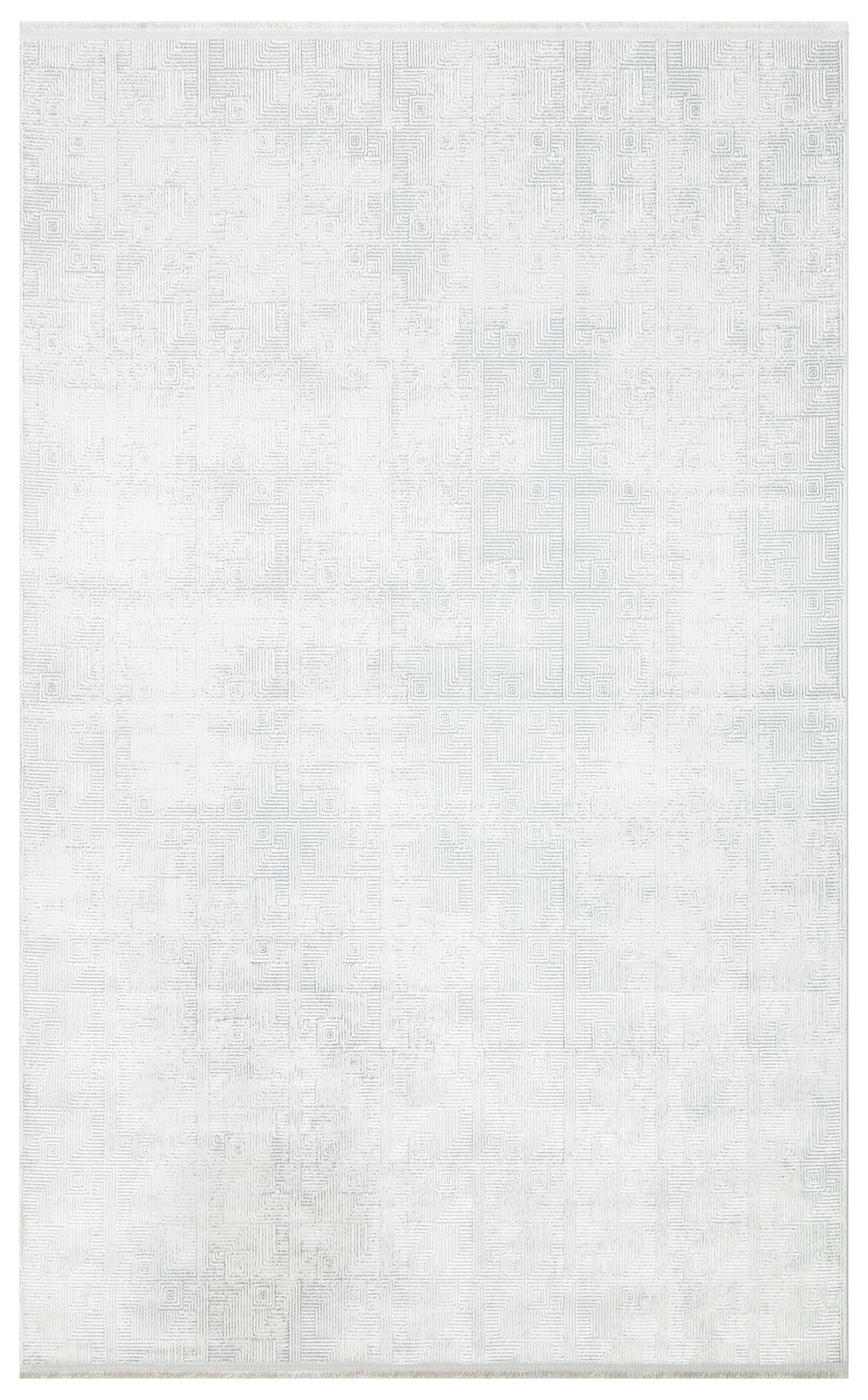 SATEEN ST 109 CREAM GREY Hav Toz Vermez Yıkanabilir Kaymaz İnce Dokuma Modern Halı