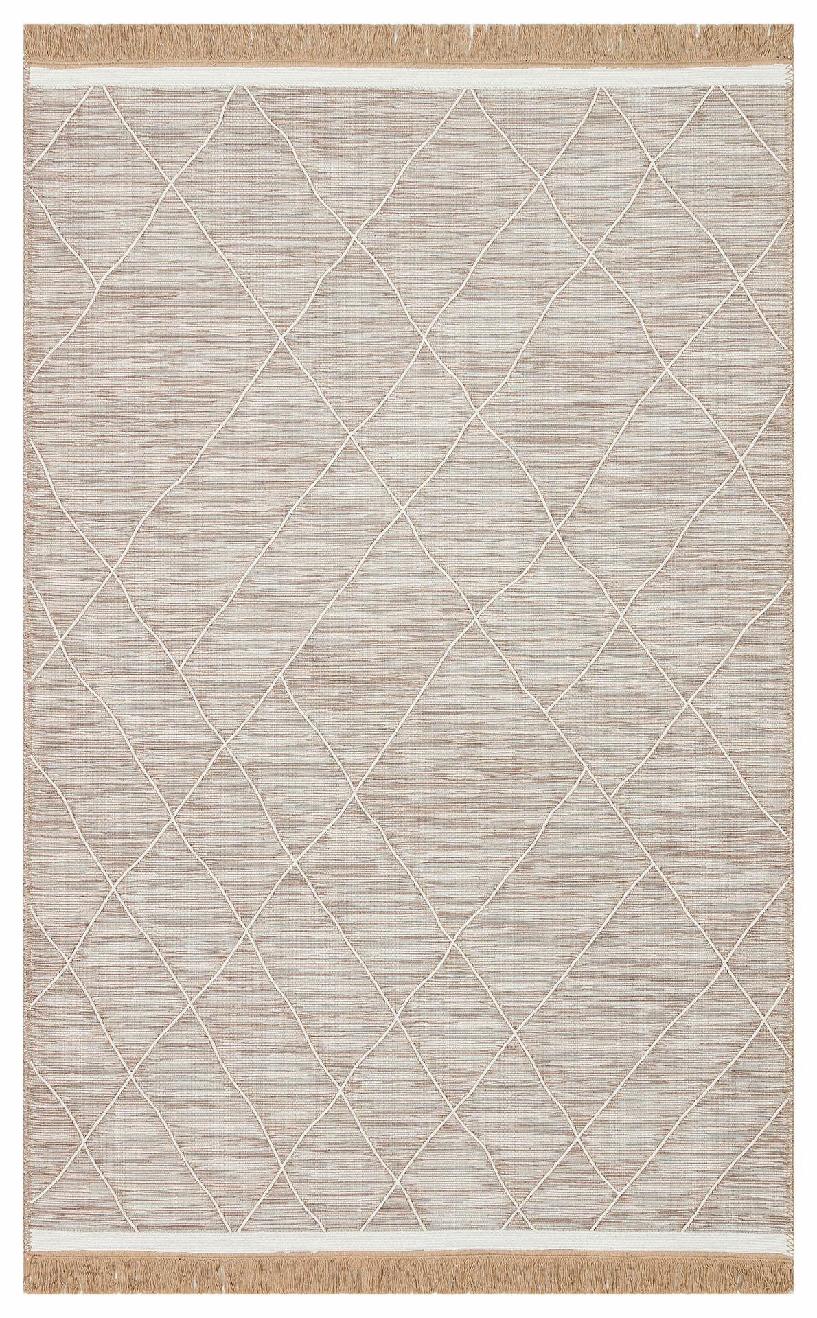 ARYA CRAFT ARC 02 BEIGE Hav Toz Vermez Kilimler & Baskı Halılar Dokuma Yıkanabilir