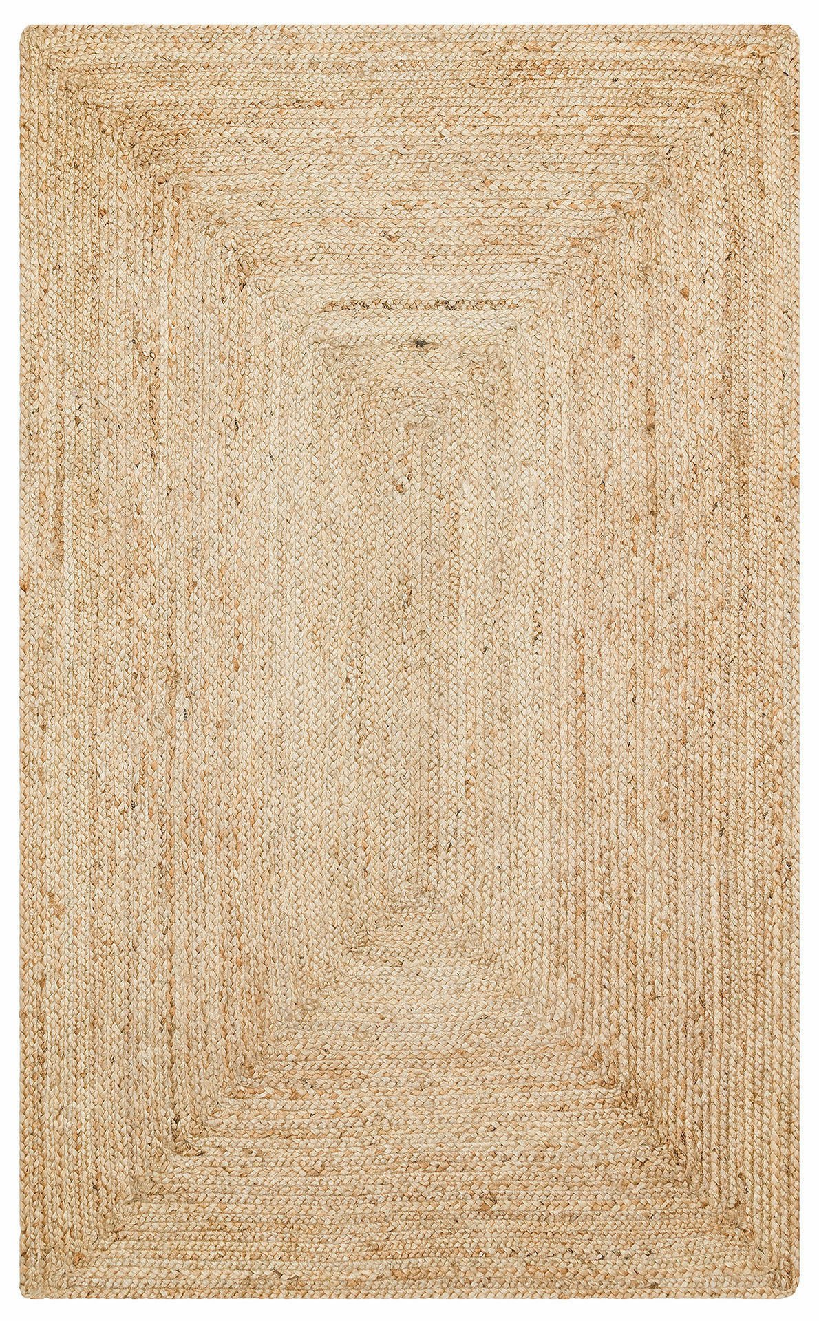 ECHO ECH 10 NATURAL Jüt ile Üretilen El Dokuma Sisal Kilim