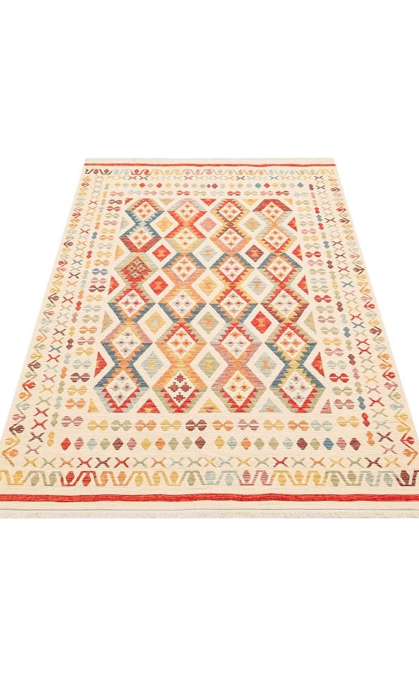 NOMAD NMD 08 LIGHT MULTY Çift Taraflı Kullanıma Uygun Yıkanabilir Otantik Kilim