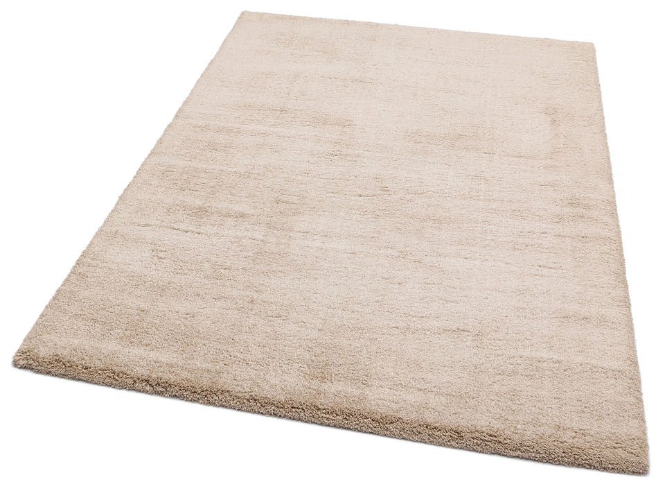 COMFORT 1006 BEIGE Kolay Kullanımlı Hav Toz Vermez Yumuşak Dokulu Modern Pofuduk Shaggy Halı