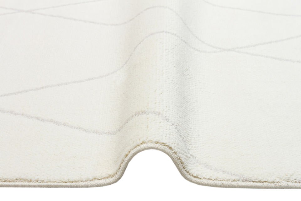 URBAN URB 02 WHITE Etnik Desenlere Sahip Hav Toz Vermez Yumuşak Dokulu Modern Halı