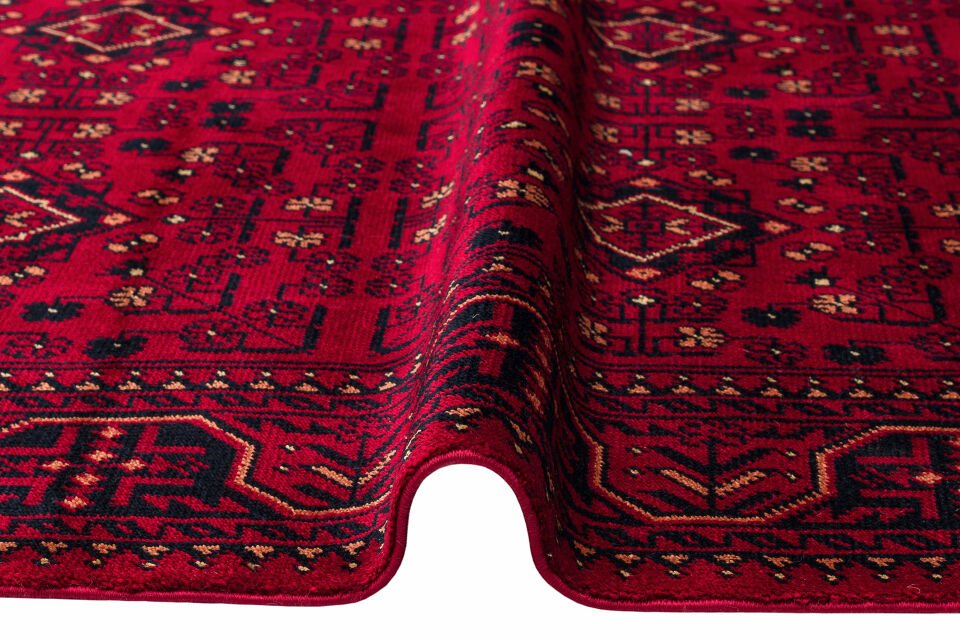 NOSTALJI 960 RED  Özel Tezgahlarda Üretilen Tensel Uşak Halısı