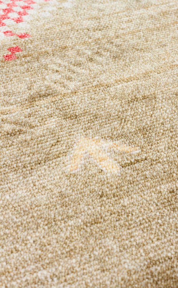 ZARA ZR 07 BEIGE AUTUMUN YUVARLAK  Özel Tezgahlarda Üretilen Tensel Uşak Halısı