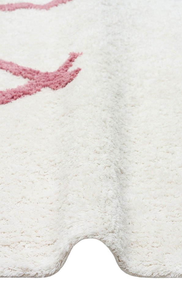 COTTON CBN 04 MULTY XW Q  Yıkanabilir Kaymaz Tabanlı Naturel Pamuk Bebek Halısı