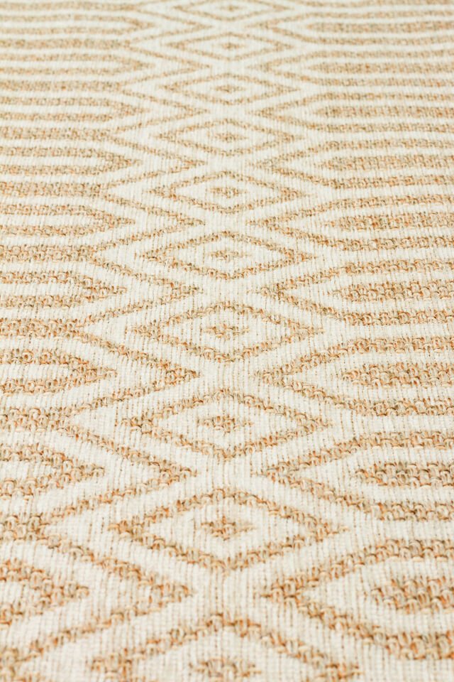 BROOKLYN BRK 10 NATURAL IVORY  Hasır Görünümlü Kaymaz Renkli Dokuma Modern Kilim