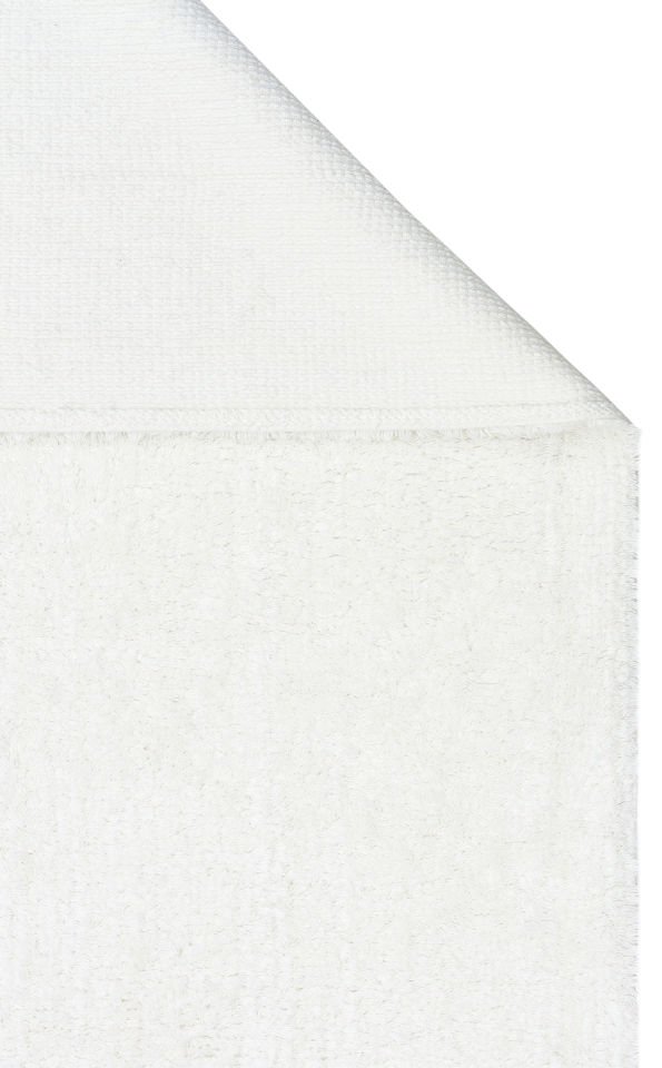 COTTON CBN PLAIN WHITE Yıkanabilir Kaymaz Tabanlı Naturel Pamuk Bebek Halısı