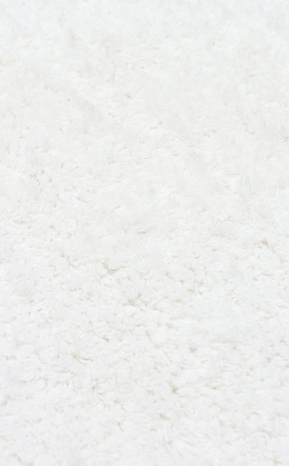 COTTON CBN PLAIN WHITE Q Yıkanabilir Kaymaz Tabanlı Naturel Pamuk Bebek Halısı