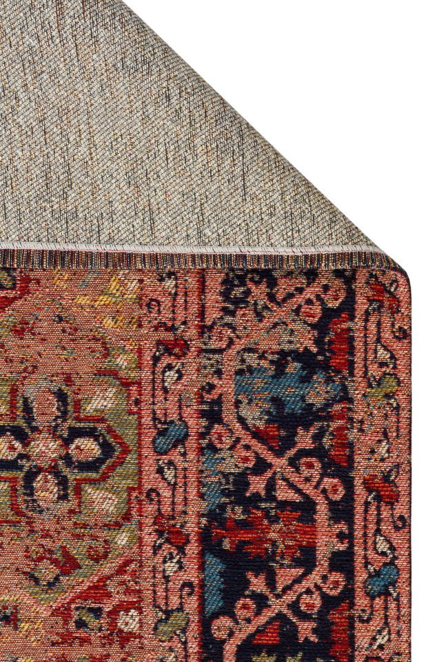 ANADOLU AND 01 MULTY Anadolu Antik Desenli Yıkanabilir Kaymaz Tabanlı Etnik Kilim