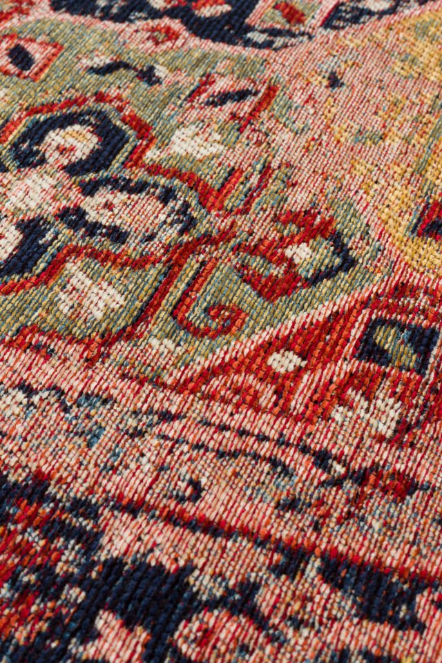 ANADOLU AND 01 MULTY Anadolu Antik Desenli Yıkanabilir Kaymaz Tabanlı Etnik Kilim