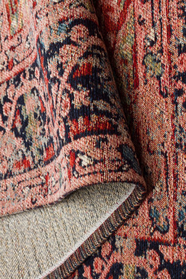 ANADOLU AND 01 MULTY Anadolu Antik Desenli Yıkanabilir Kaymaz Tabanlı Etnik Kilim