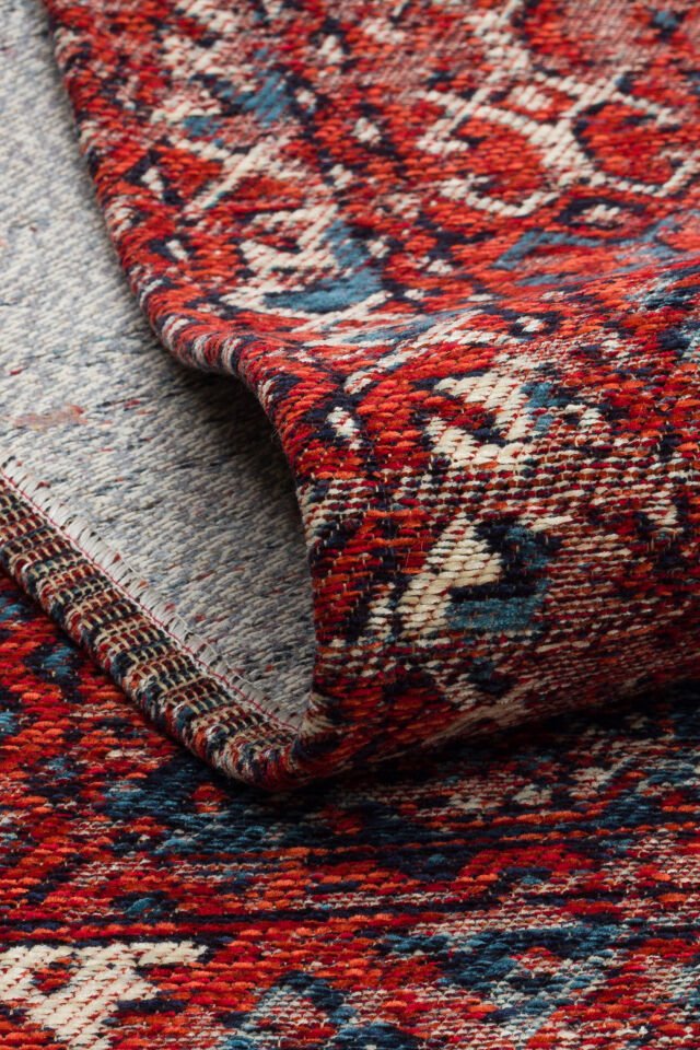 ANADOLU AND 02 MULTY Anadolu Antik Desenli Yıkanabilir Kaymaz Tabanlı Etnik Kilim