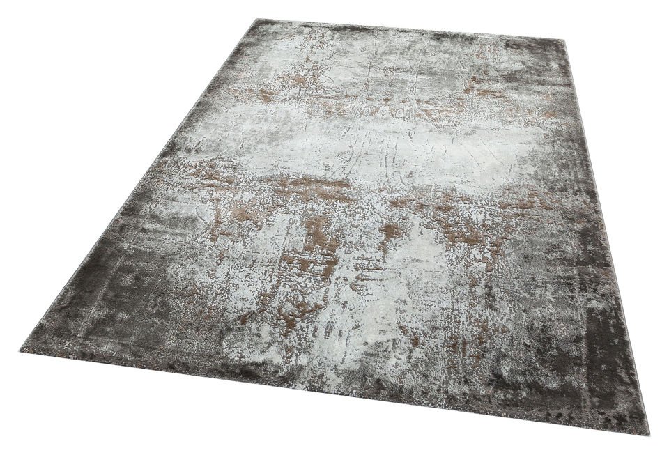 COMO CM 07 GREY BEIGE Hav Toz Vermez Modern Makine Halısı