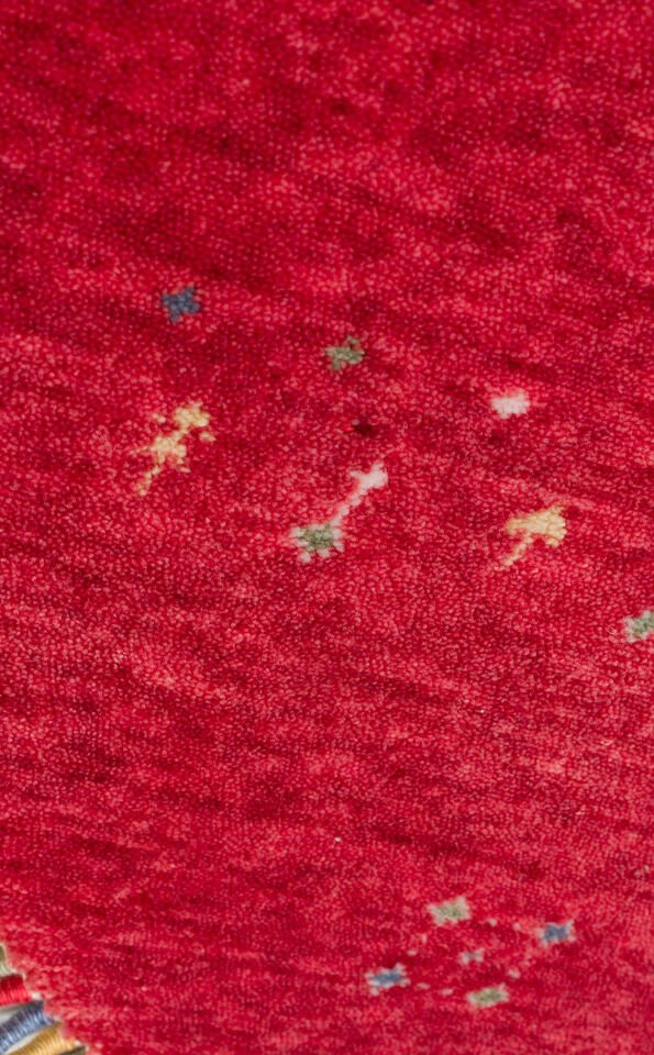 ZARA ZR 06 RED  YUVARLAK  Özel Tezgahlarda Üretilen Tensel Uşak Halısı