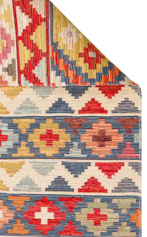 NOMAD NMD 02 AQUA Çift Taraflı Kullanıma Uygun Yıkanabilir Otantik Kilim