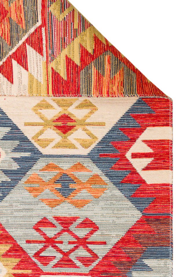 NOMAD NMD 01 MULTY Çift Taraflı Kullanıma Uygun Yıkanabilir Otantik Kilim