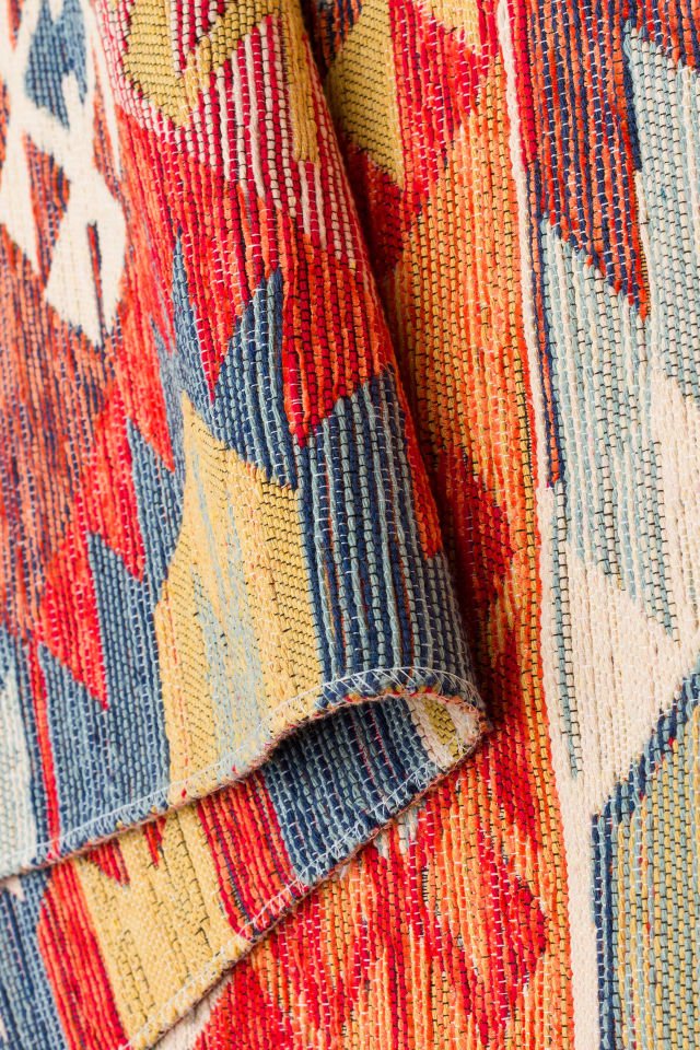 NOMAD NMD 01 MULTY Çift Taraflı Kullanıma Uygun Yıkanabilir Otantik Kilim