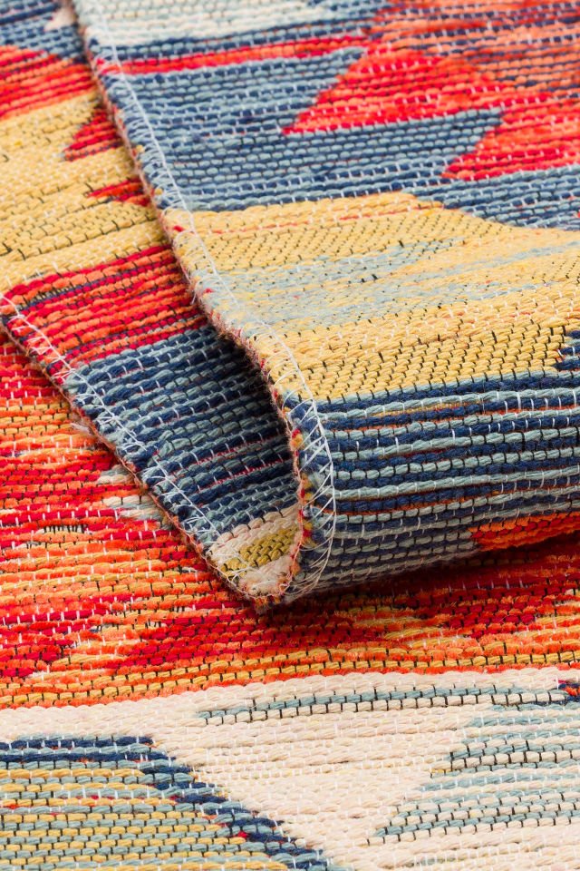 NOMAD NMD 01 MULTY Çift Taraflı Kullanıma Uygun Yıkanabilir Otantik Kilim