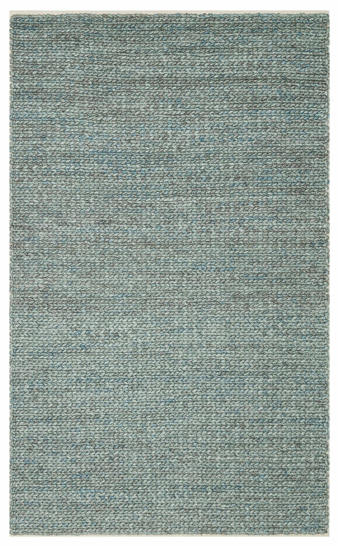 JADE BASKETWEAVE ARONA Naturel Kazak Örgü Desenli El Dokuma Örgü Halı