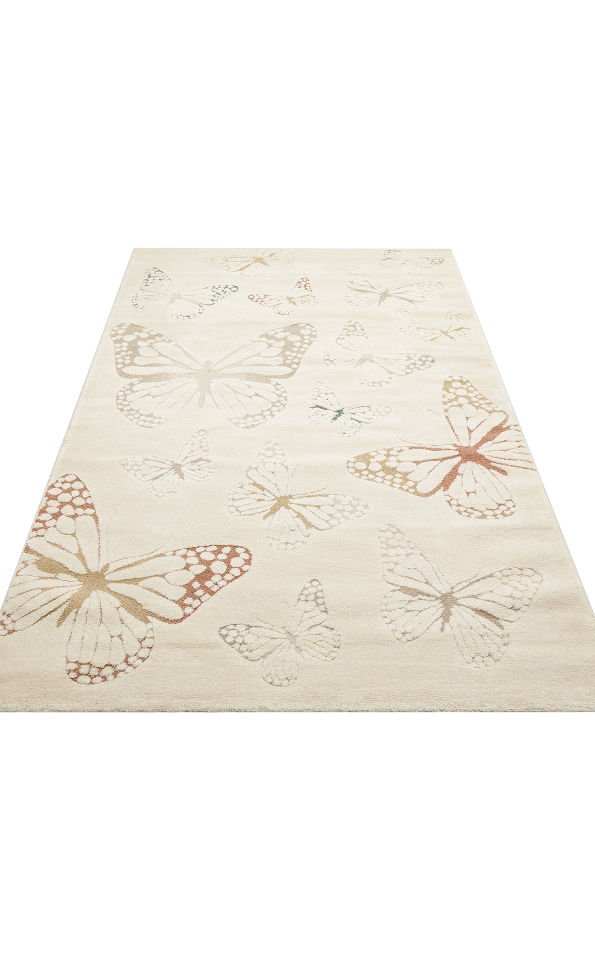 PICCOLO PCL 03 CREAM MULTY Pastel Renkli Hav ve Toz Vermeyen Çocuk Halısı