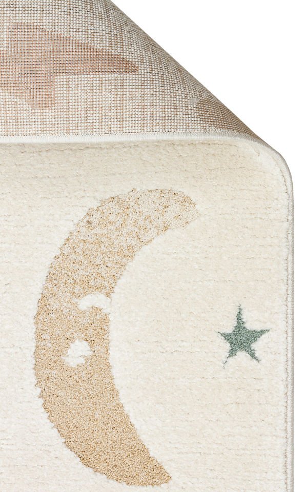 PICCOLO PCL 06 CREAM MULTY Pastel Renkli Hav ve Toz Vermeyen Çocuk Halısı