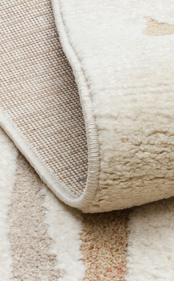 PICCOLO PCL 06 CREAM MULTY Pastel Renkli Hav ve Toz Vermeyen Çocuk Halısı