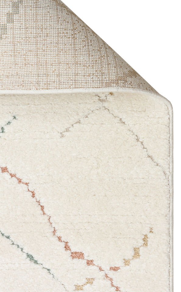 PICCOLO PCL 05 CREAM MULTY Pastel Renkli Hav ve Toz Vermeyen Çocuk Halısı