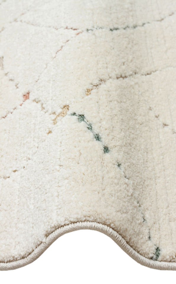 PICCOLO PCL 05 CREAM MULTY Pastel Renkli Hav ve Toz Vermeyen Çocuk Halısı