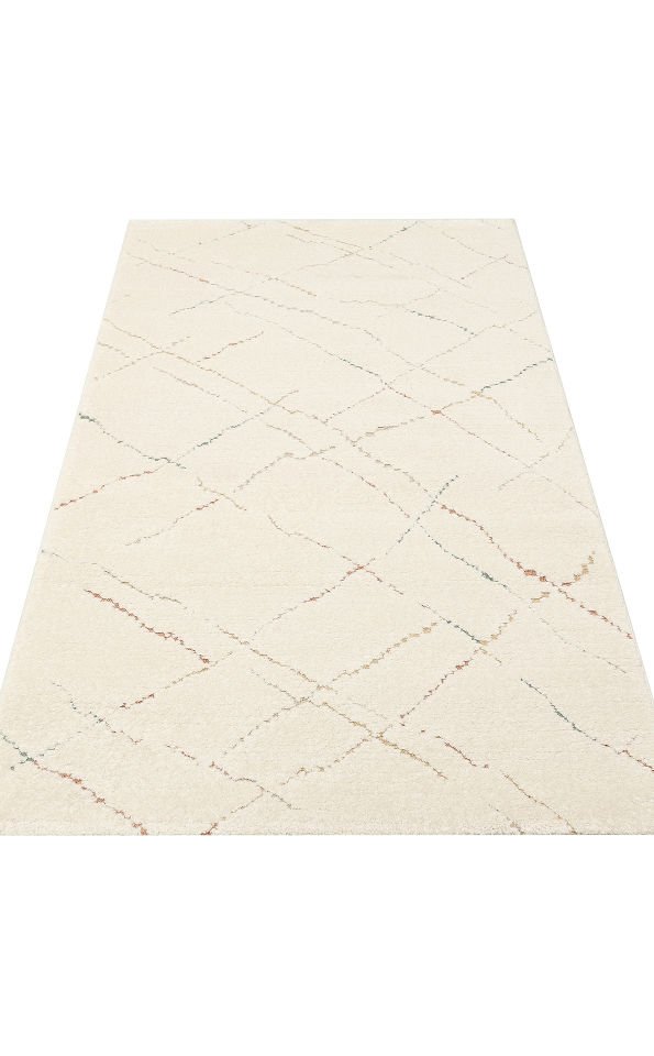 PICCOLO PCL 05 CREAM MULTY Pastel Renkli Hav ve Toz Vermeyen Çocuk Halısı