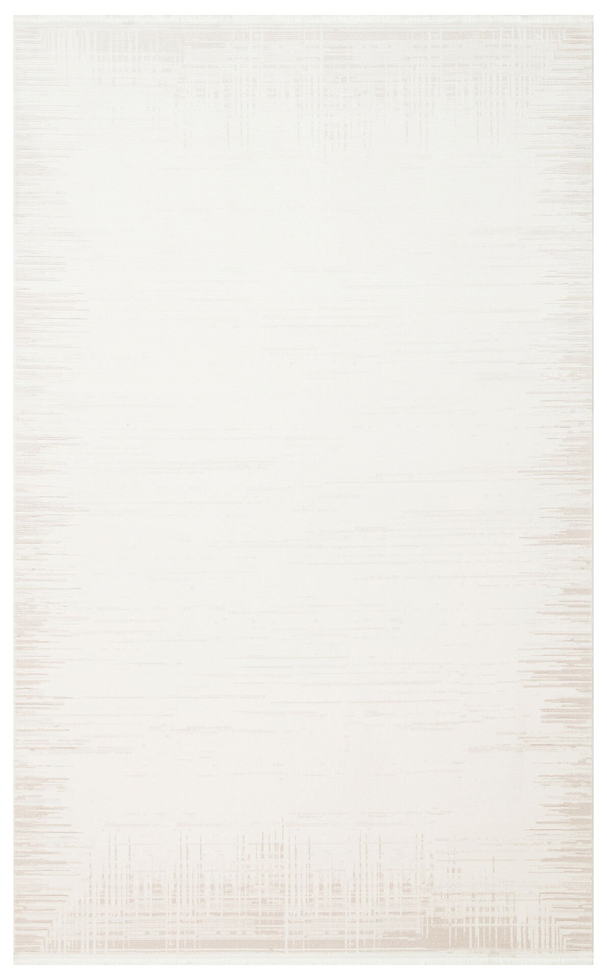 LYKIA LKY 01 CREAM BEIGE Sade ve Modern Akrilik Makine Halısı