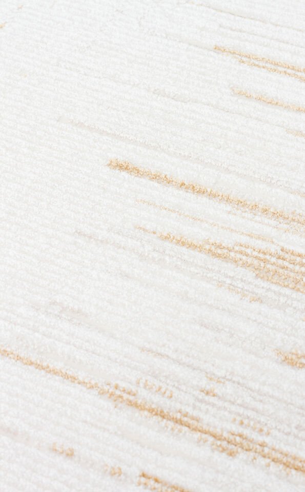 LYKIA LKY 01 CREAM GOLD Sade ve Modern Akrilik Makine Halısı