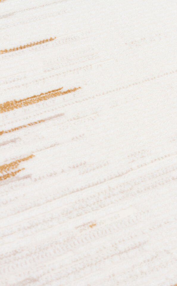 LYKIA LKY 01 CREAM GOLD Sade ve Modern Akrilik Makine Halısı