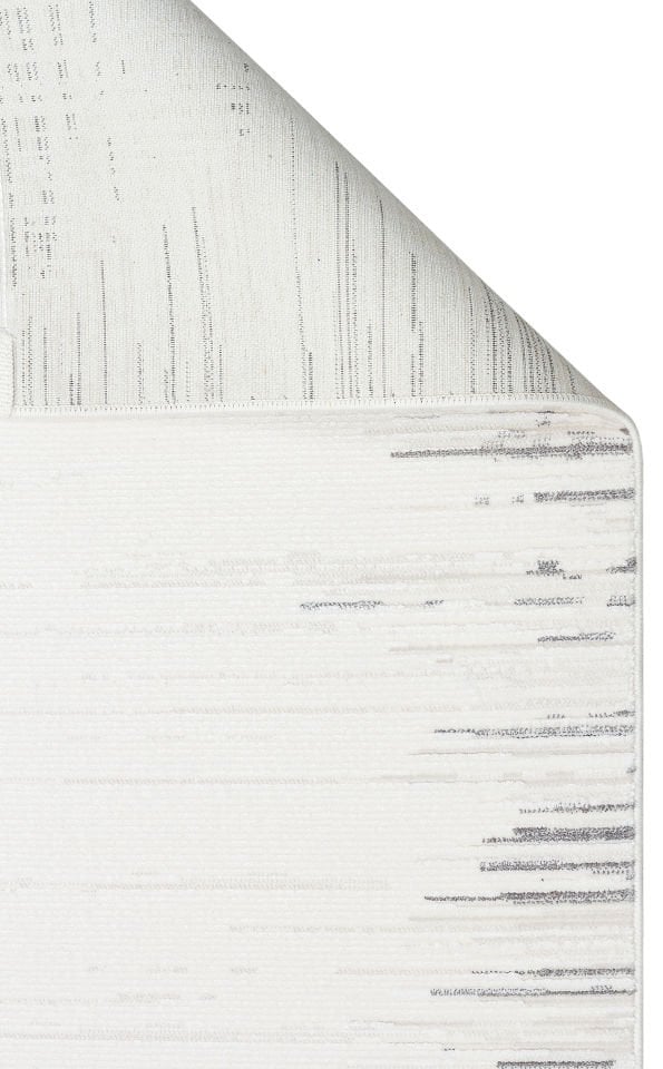 LYKIA LKY 01 CREAM GREY Sade ve Modern Akrilik Makine Halısı