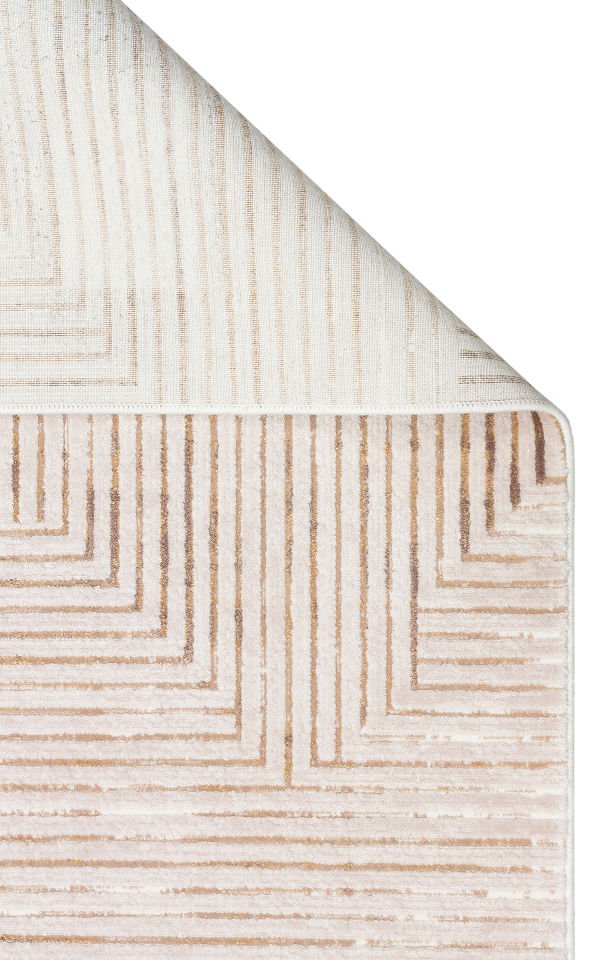 LYKIA LKY 02 VIZON BEIGE Sade ve Modern Akrilik Makine Halısı