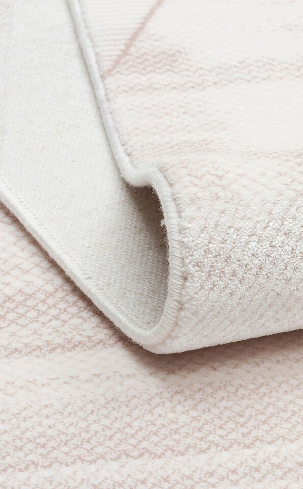 LYKIA LKY 03 CREAM BEIGE Sade ve Modern Akrilik Makine Halısı