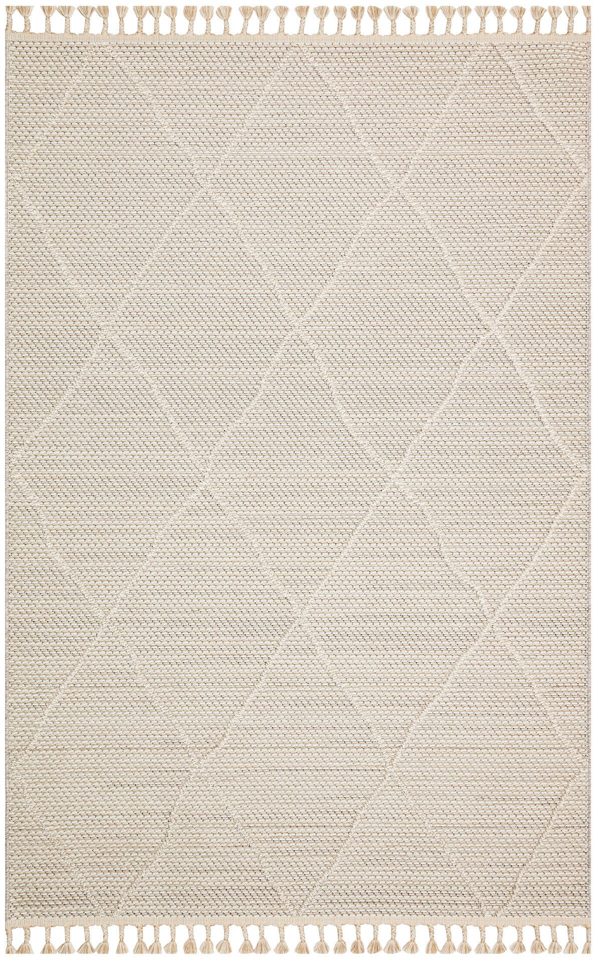 SOHO SH 02 BEIGE Hav Toz Vermez Hasır Dokuma Modern Makine Halısı
