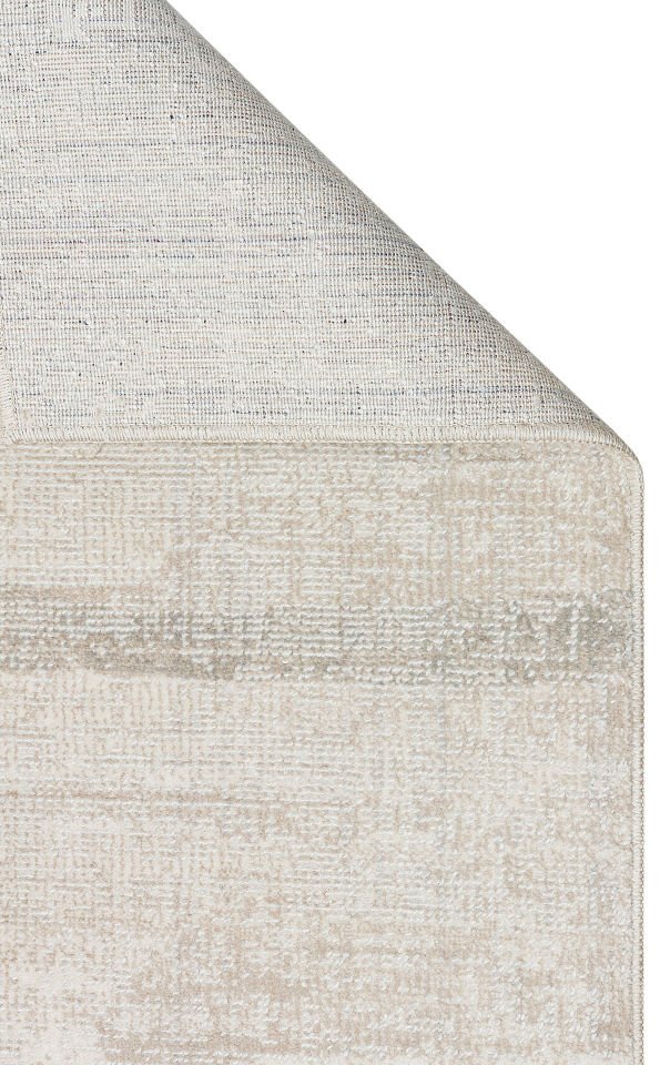 KALAHARI KLH 01 GREY BEIGE Özel Dokuma Tekniği ile Üretilen Modern Sade Desenli Makine Halısı