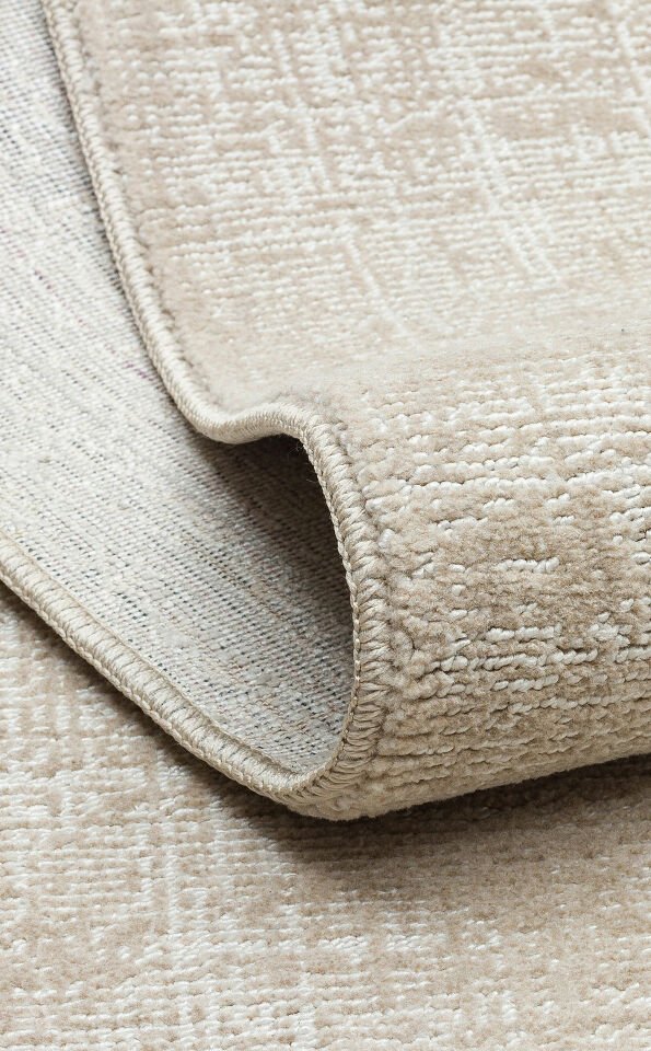 KALAHARI KLH PLAIN BEIGE Özel Dokuma Tekniği ile Üretilen Modern Sade Desenli Makine Halısı