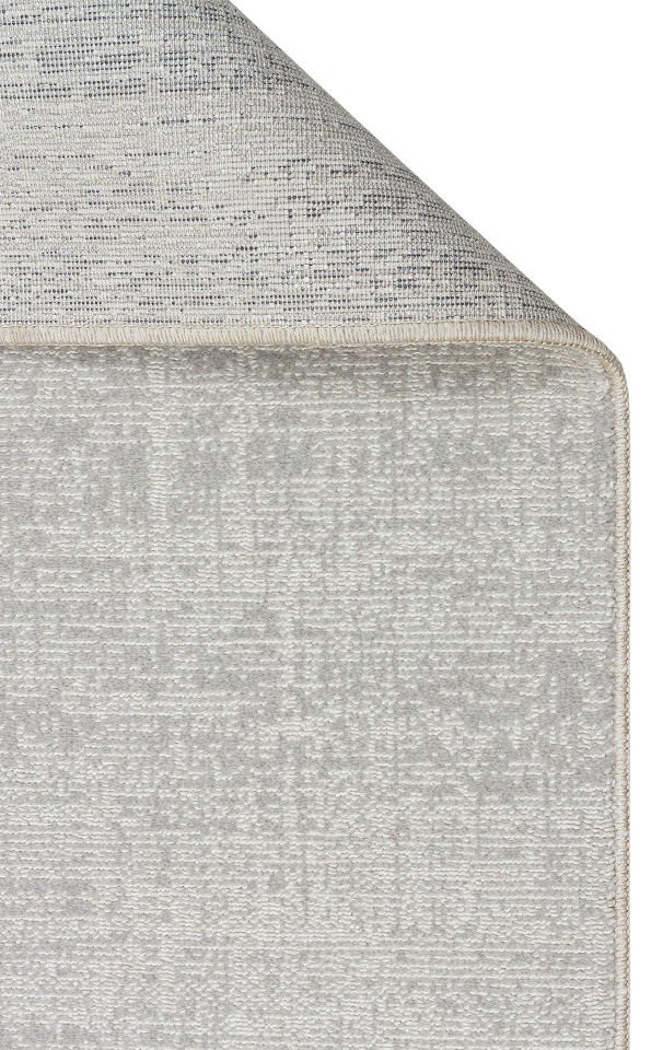 KALAHARI KLH PLAIN SILVER Özel Dokuma Tekniği ile Üretilen Modern Sade Desenli Makine Halısı