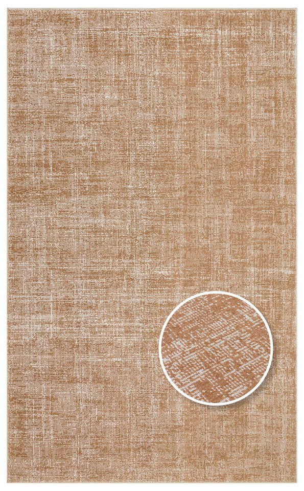 KALAHARI KLH PLAIN TERRA Özel Dokuma Tekniği ile Üretilen Modern Sade Desenli Makine Halısı